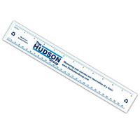 12" Recycled Promotional Ruler Recycled