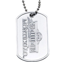 Stamped Aluminum Tag